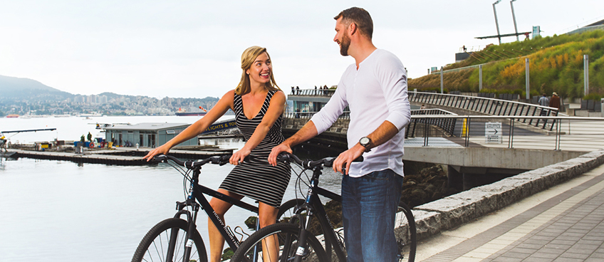 Seawall bike tour