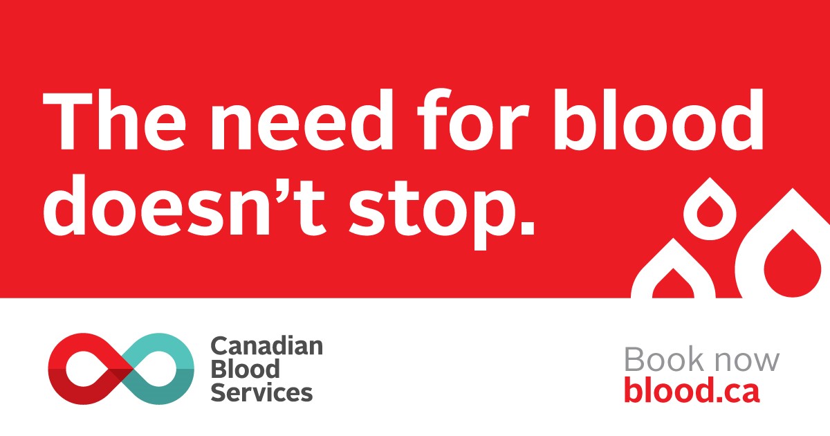 Canadian Blood Services Drive