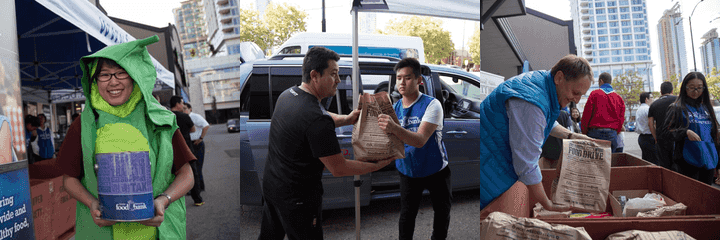 Volunteer with Greater Vancouver Food Bank Food Sorting